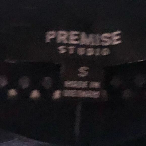 Premise Studio Womens Elbow Sleeve Crochet Open‎ Front Cardigan Black Small NWT - Picture 4 of 5